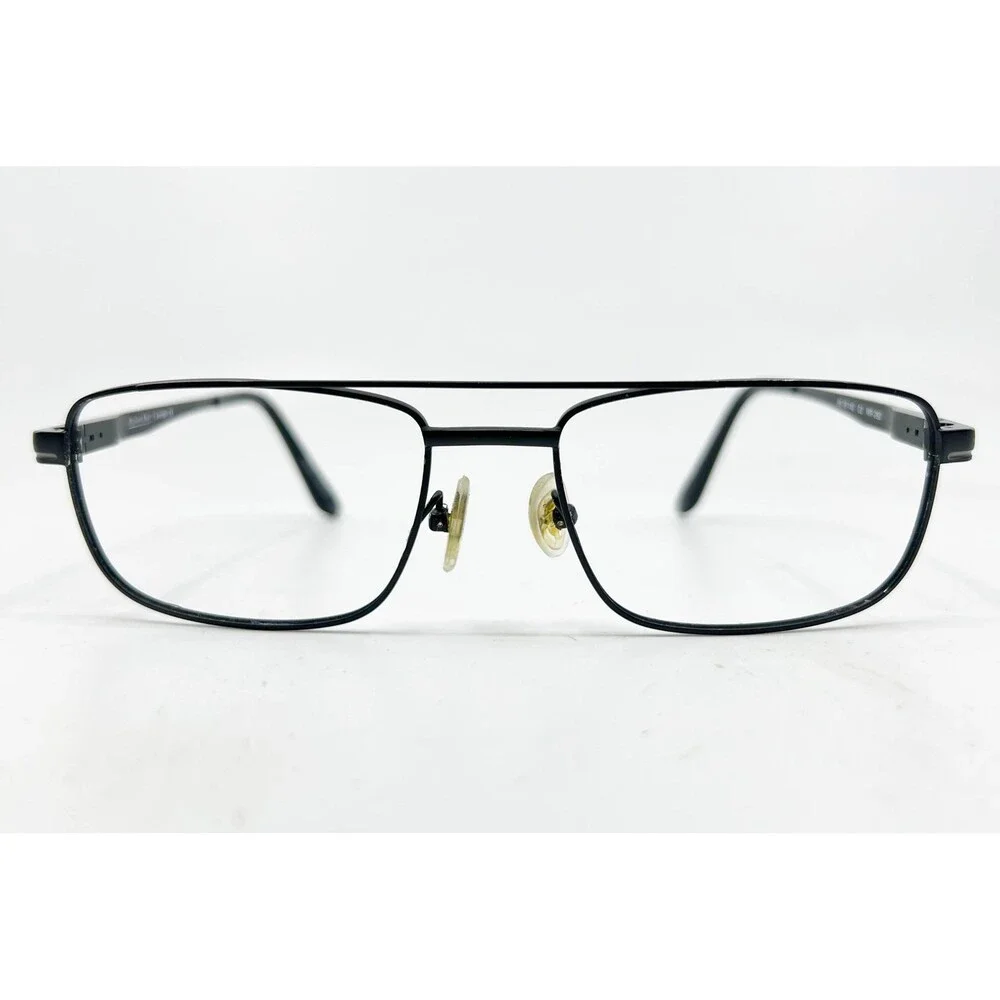Michael Ryen Eyeglasses Men Black MR-282 Double Bridge 56-18-142